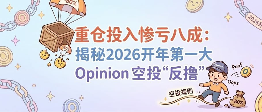 Opinion空投几乎全员被反撸,空投价值不如平台手续费收入?