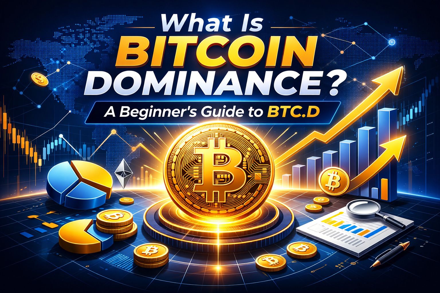 什么是比特币主导率?BTC.D 完整入门指南