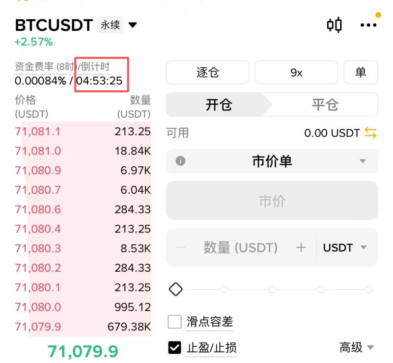 资金费用多久收一次?怎么收?