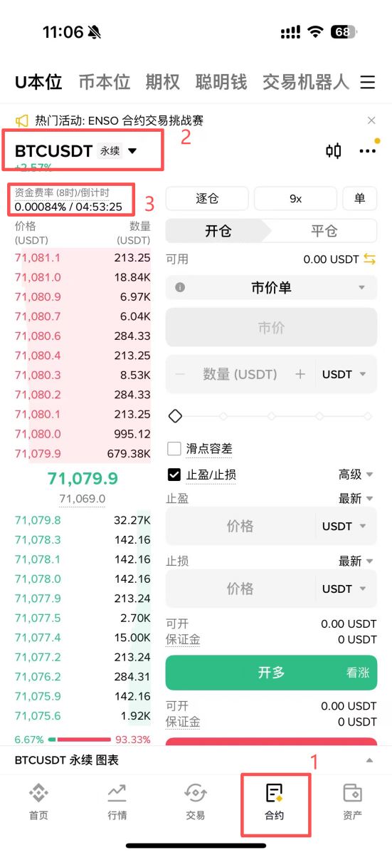 比特币资金费率怎么查?以币安交易所为例
