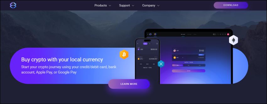 6. Exodus ：最佳桌面加密货币钱包