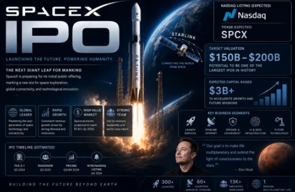 Spacex冲击IPO：资本盛宴可能会重塑AI和Crypto模式